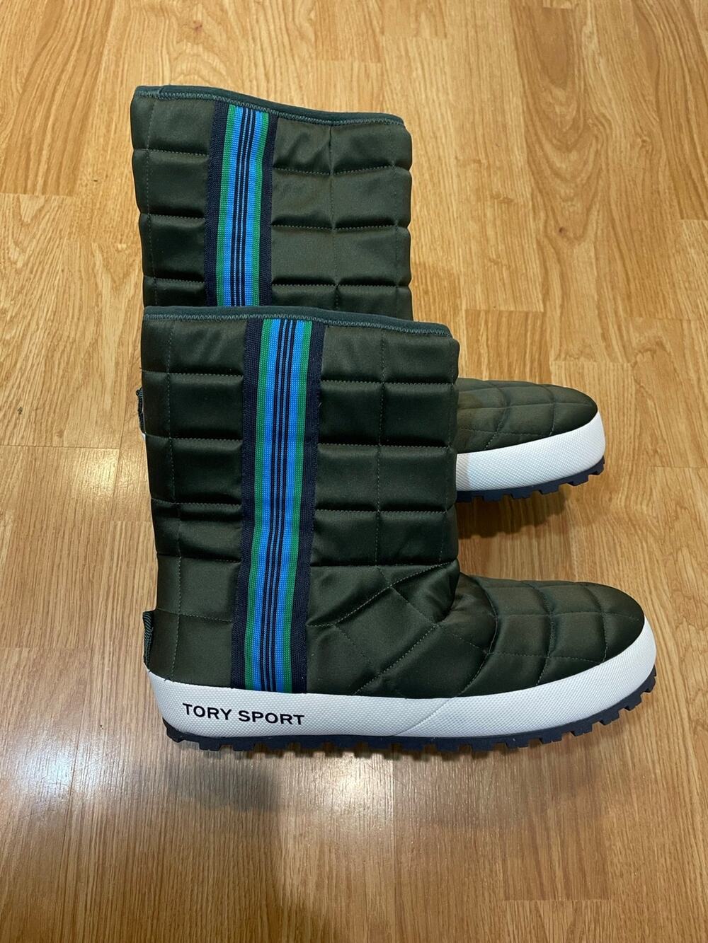 Tory Burch Tory Spoet Quilted Nylon boots
